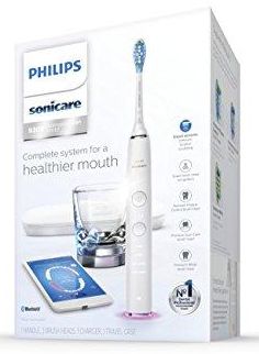 Bàn chải điện Philips Sonicare DiamondClean Smart Professional 9300 Series (Bluetooth) HX9903/01 Trắng