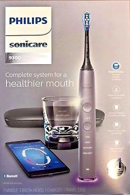 Bàn chải điện Philips Sonicare DiamondClean Smart Professional 9300 Series HX9903/41 (Bluetooth) màu xám