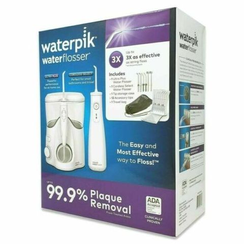 Bộ tăm nước Waterpik Combo Ultra Plus WP-150 + Cordless Select Water Flosser WF-10