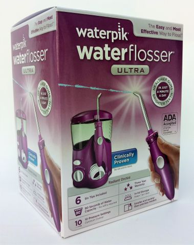 MẪU MỚI  - Tăm nước Waterpik Ultra Dental Water Jet Flosser WP-115 màu tím