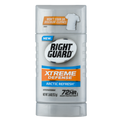 Sáp khử mùi nam Right Guard Xtreme Defense 5 Antiperspirant Deodorant Fresh Blast 73g