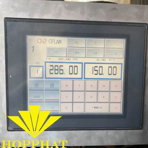  Máy chấn Komatsu PHS160 HMI Proface 