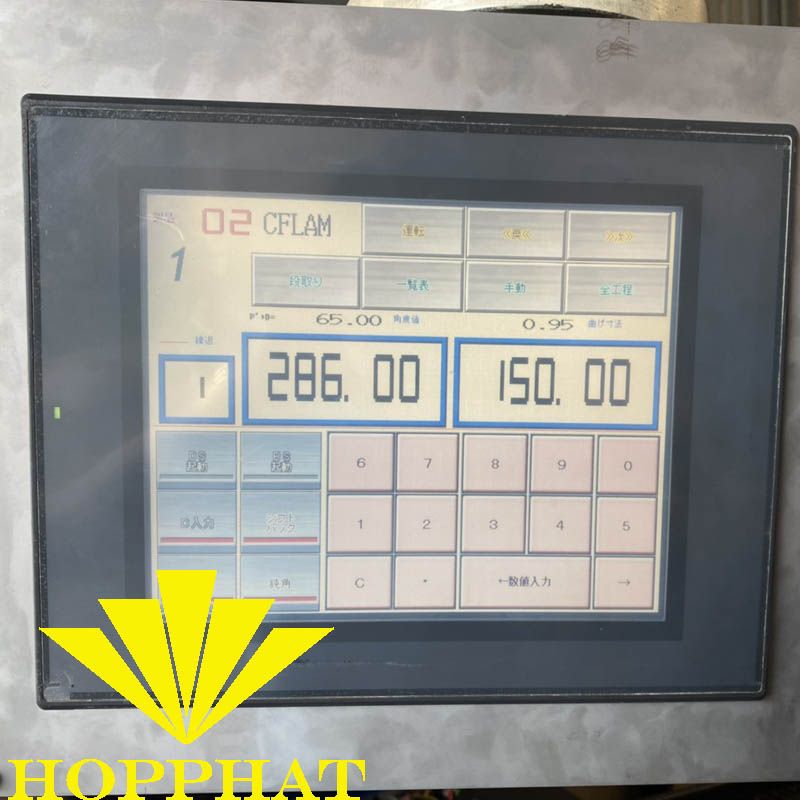 Máy chấn Komatsu PHS160 HMI Proface