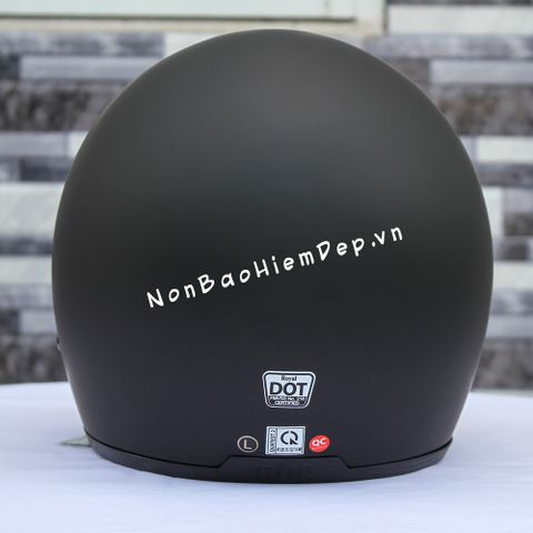 Mũ bảo hiểm 3/4 cao cấp Royal Kính Dấu 139