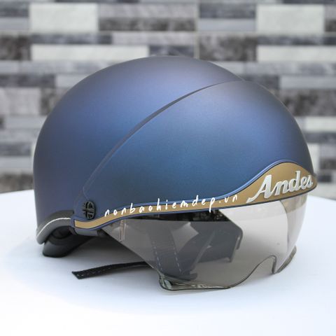 Nón Andes M139 | Nón đẹp nửa đầu, kính dấu gọn nhẹ