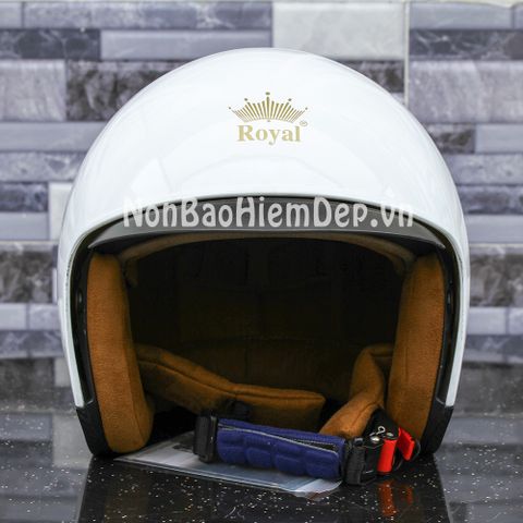 Mũ bảo hiểm 3/4 cao cấp Royal Kính Dấu 139