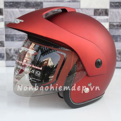 Nón Phượt 3/ 4 đầu GRS 306 K phân phối ở Sài Gòn I Nón phượt chính hãng