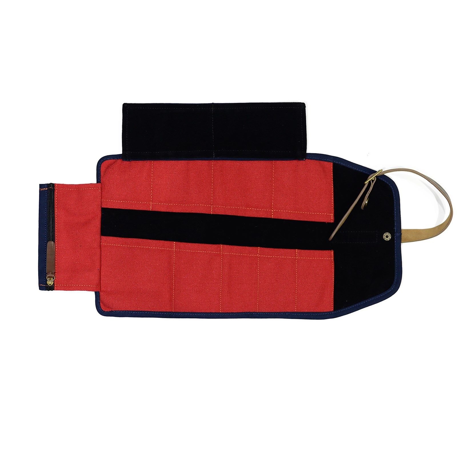 TOOL ROLL - NAVY/RED
