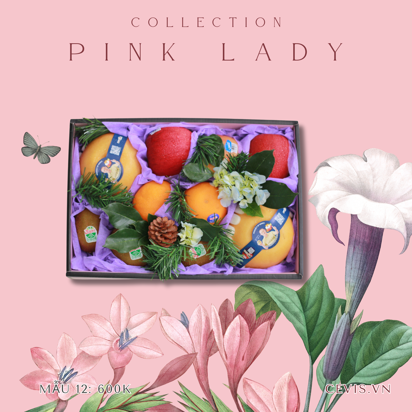 Hộp quà Pink Lady P12