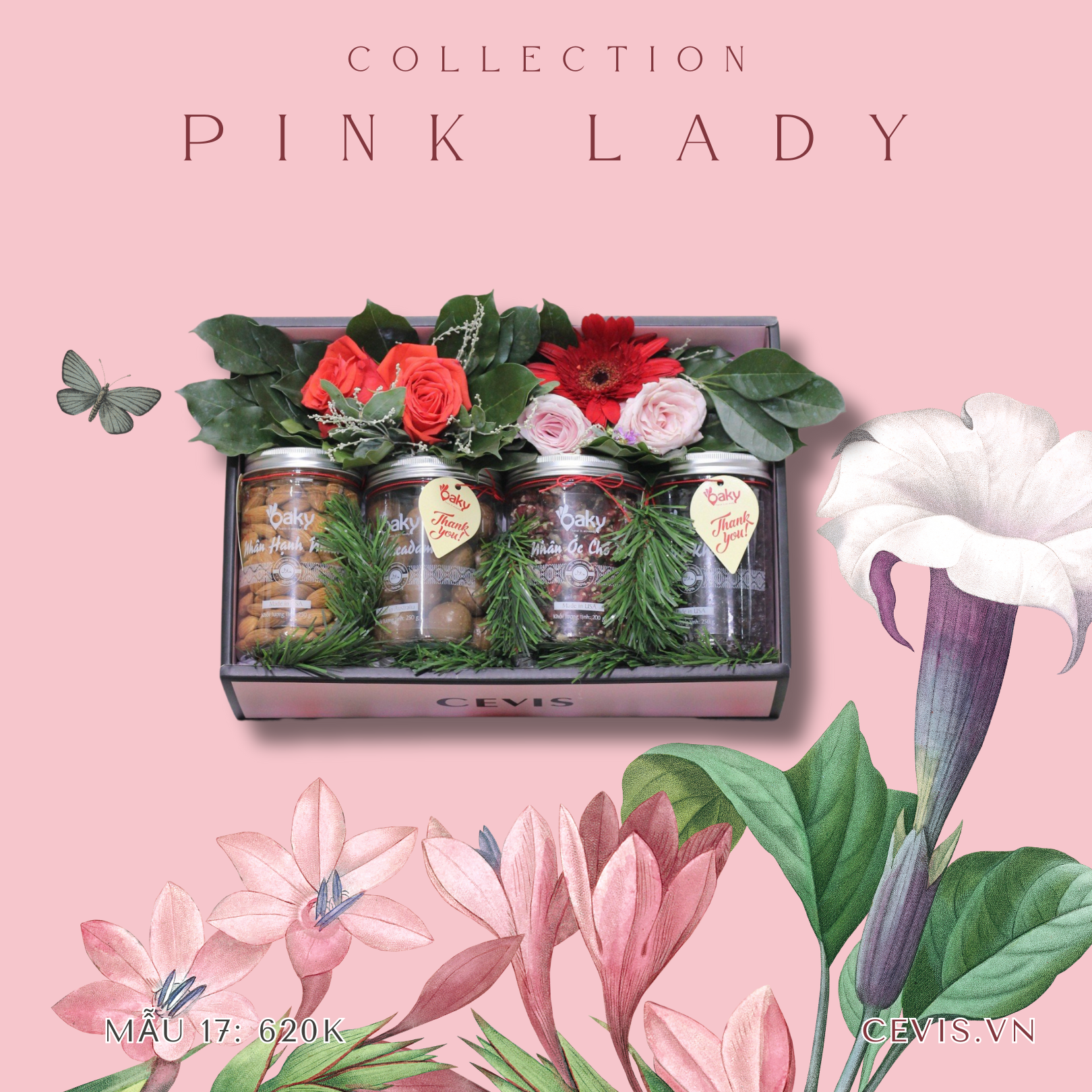 Hộp quà Pink Lady P17
