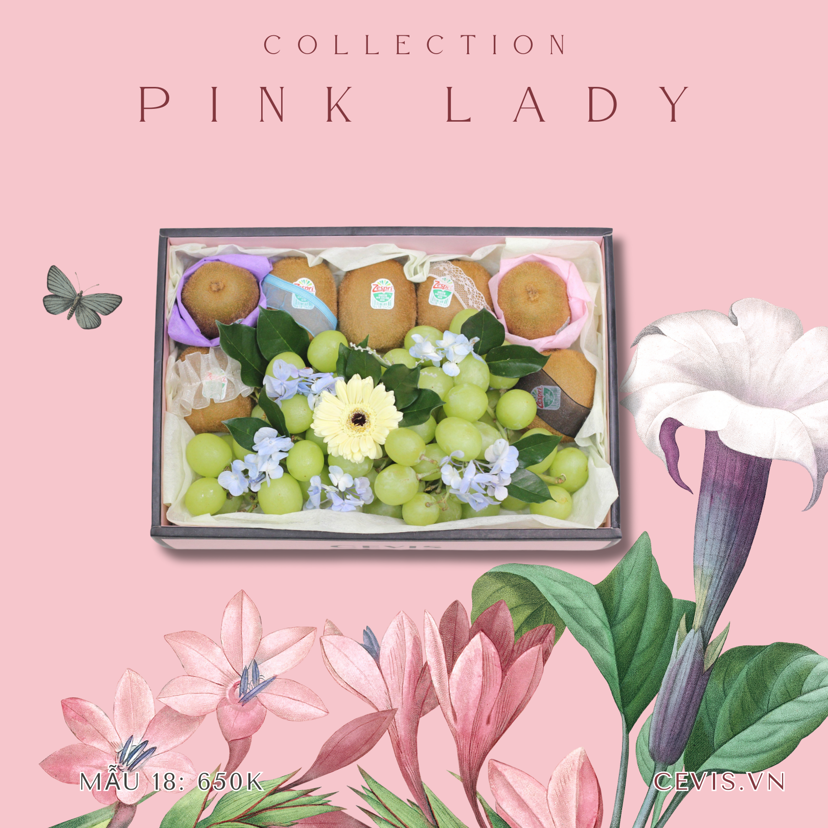 Hộp quà Pink Lady P18