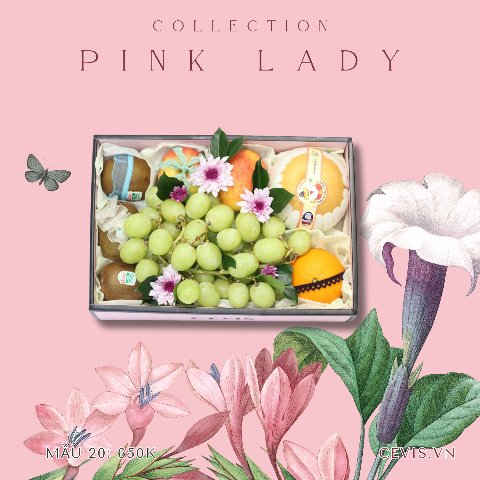 Hộp quà Pink Lady P20