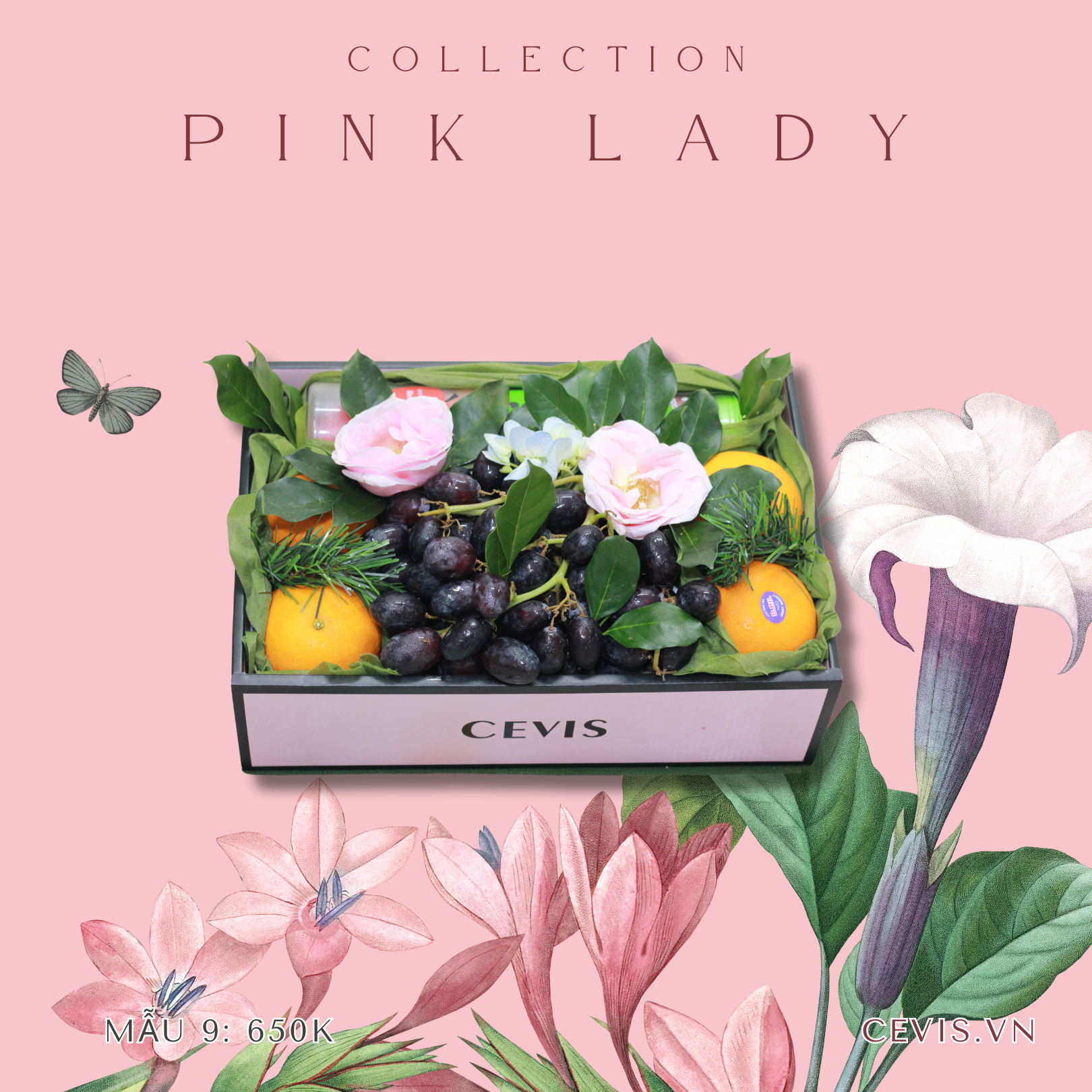 Hộp quà Pink Lady P09