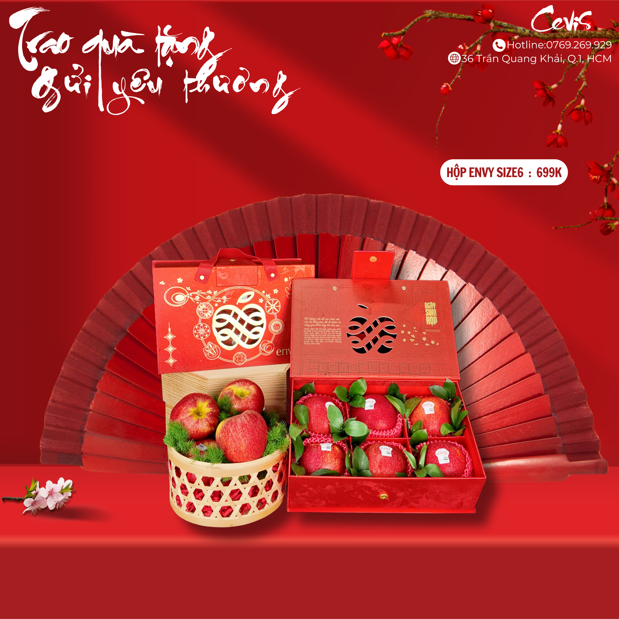 Hộp Quà Táo Envy size 6