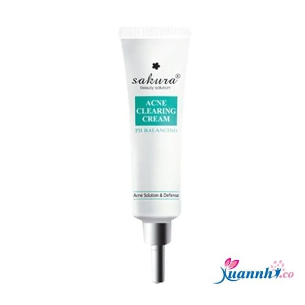 Kem trị mụn Sakura Acne Clearing Cream
