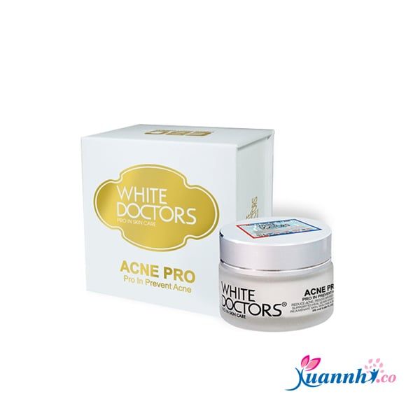 Kem trị mụn thâm mụn sẹo mụn White Doctors Acne Pro