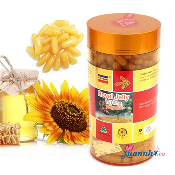 Sữa ong chúa Costar Royal Jelly 1610mg của Úc