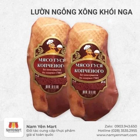 Lườn ngỗng xông khói Nga (Giá 1kg)