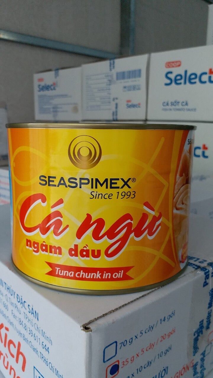  Cá Ngừ Ngâm Dầu 1,8 kg 