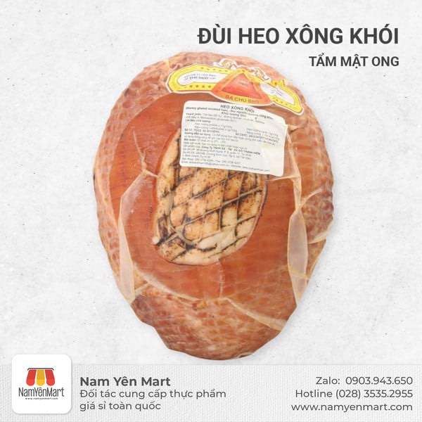 Đùi Heo Xông Khói Tẩm Mật Ong (giá 1kg)