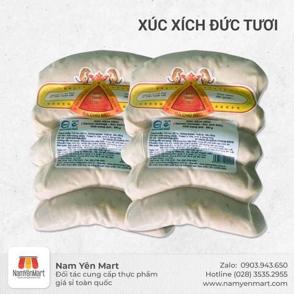  Xúc Xích Đức Tươi 500g 