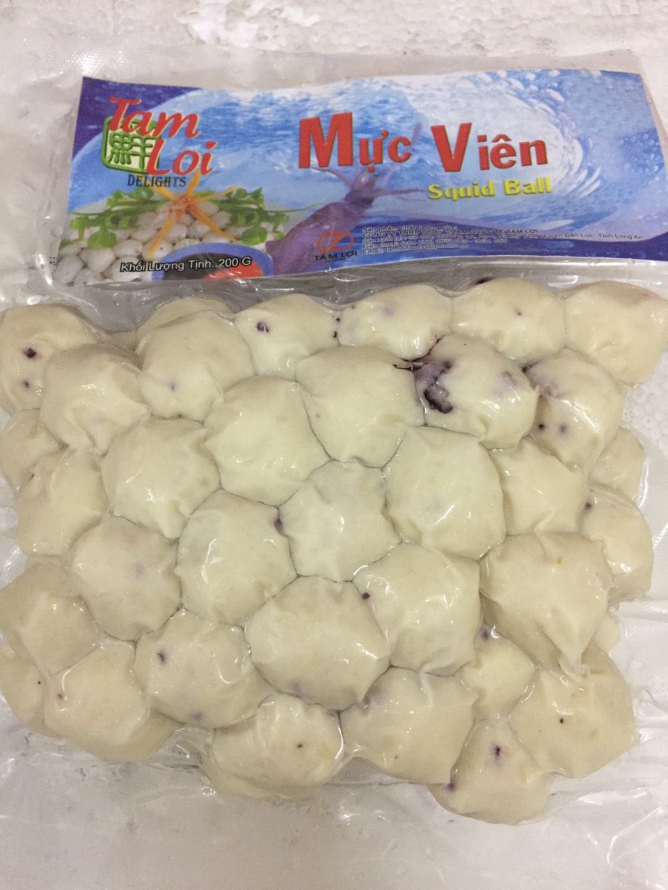 Mực viên 500g