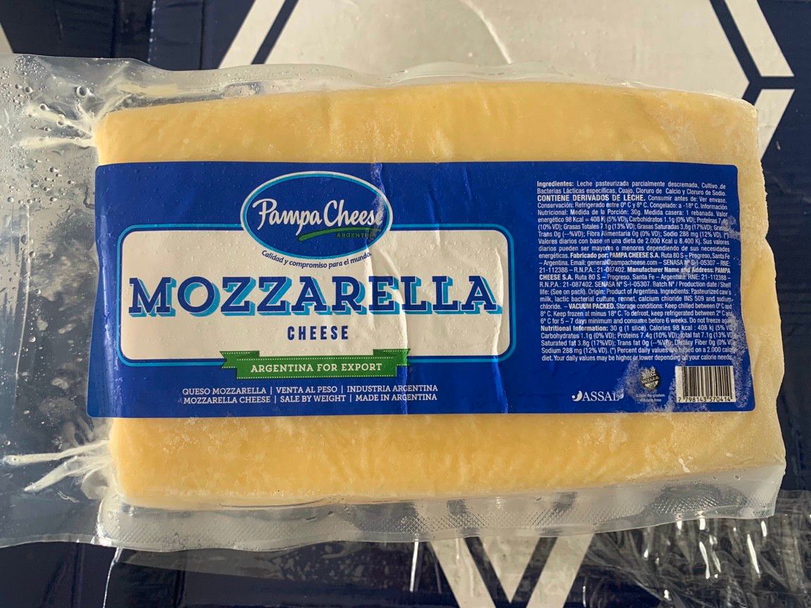 Phô mai Mozzarella Pampa
