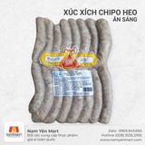  Xúc Xích Chipo Heo Ăn Sáng  500g Ba Chú Beo 