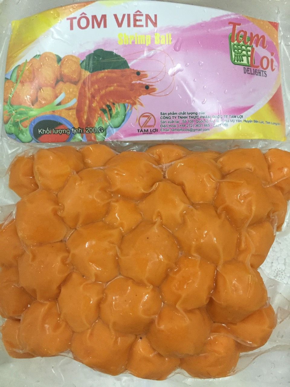 Tôm viên 500g