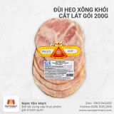  Đùi heo xông khói cắt lát (Gói 200gr) 