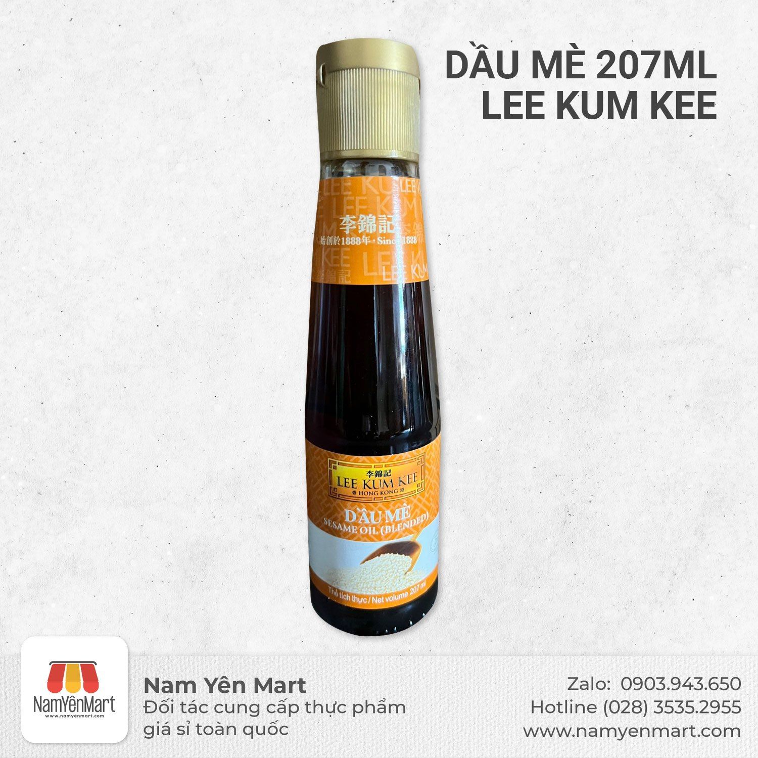  Dầu mè (207ml) Lee Kum Kee 