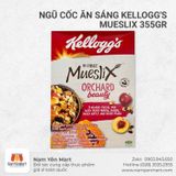 Ngũ cốc ăn sáng Kellogg's Mueslix 355gr 