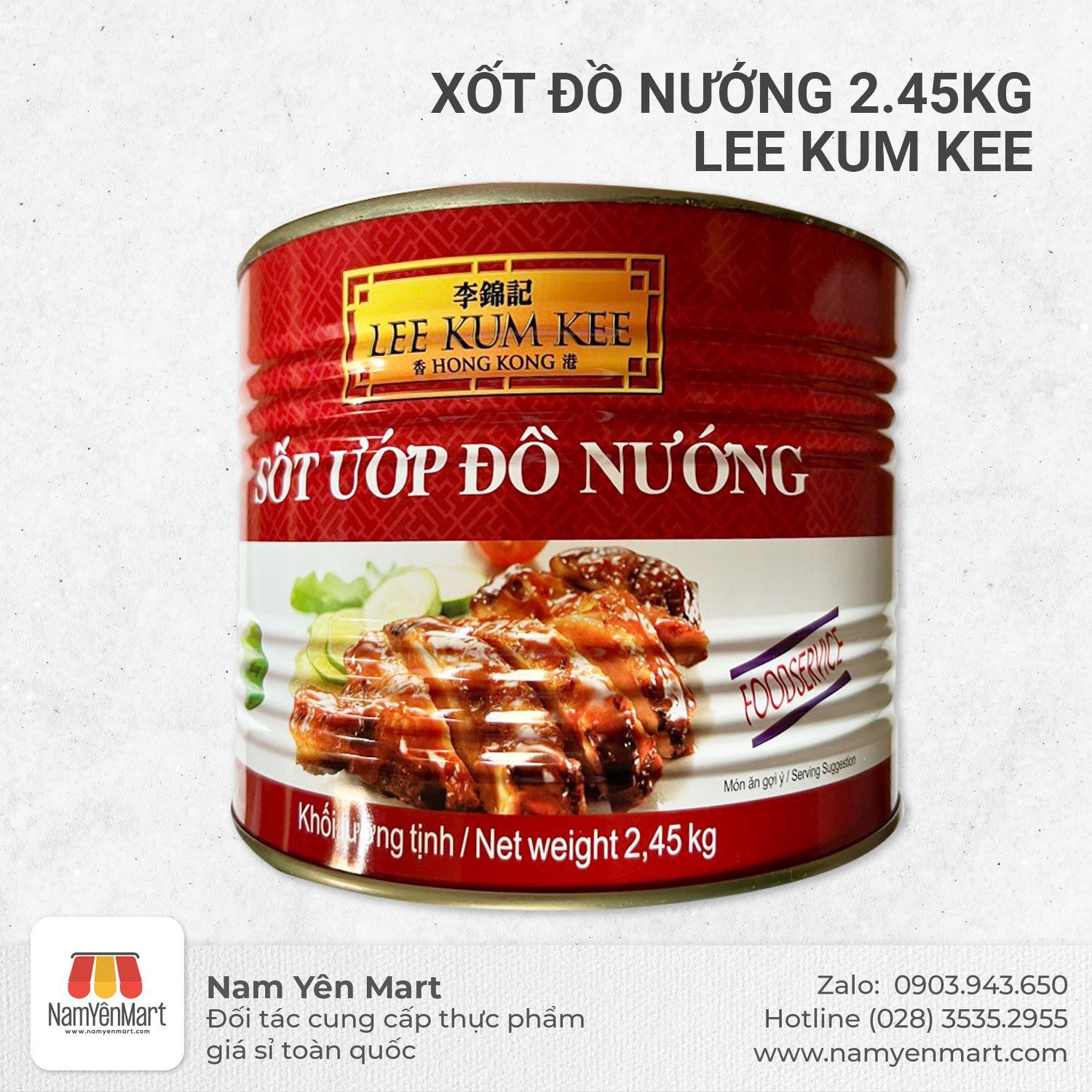 Xốt đồ nướng (2.45kg) Lee Kum Kee