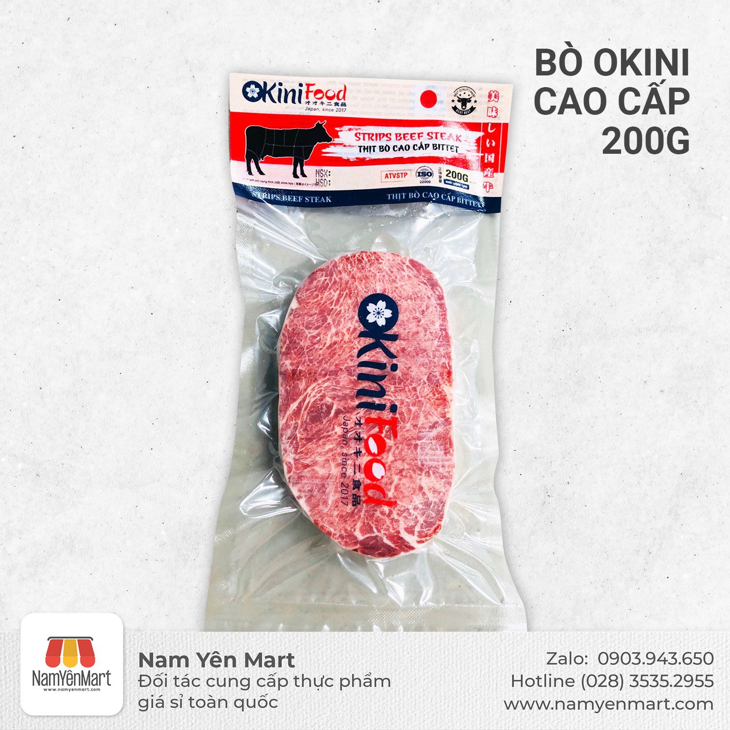  Bò Okini Cao Cấp (200gr) 