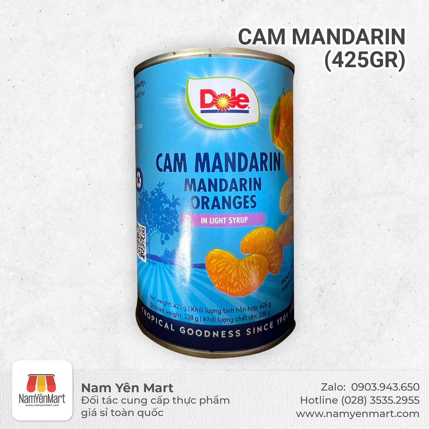 Cam Mandarin hiệu Dole (425gr)