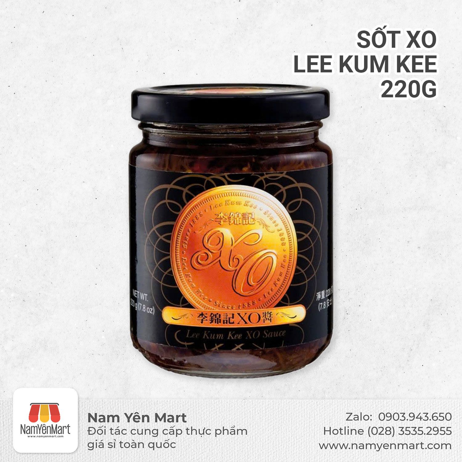 Sốt XO cao cấp Lee Kum Kee 220gr
