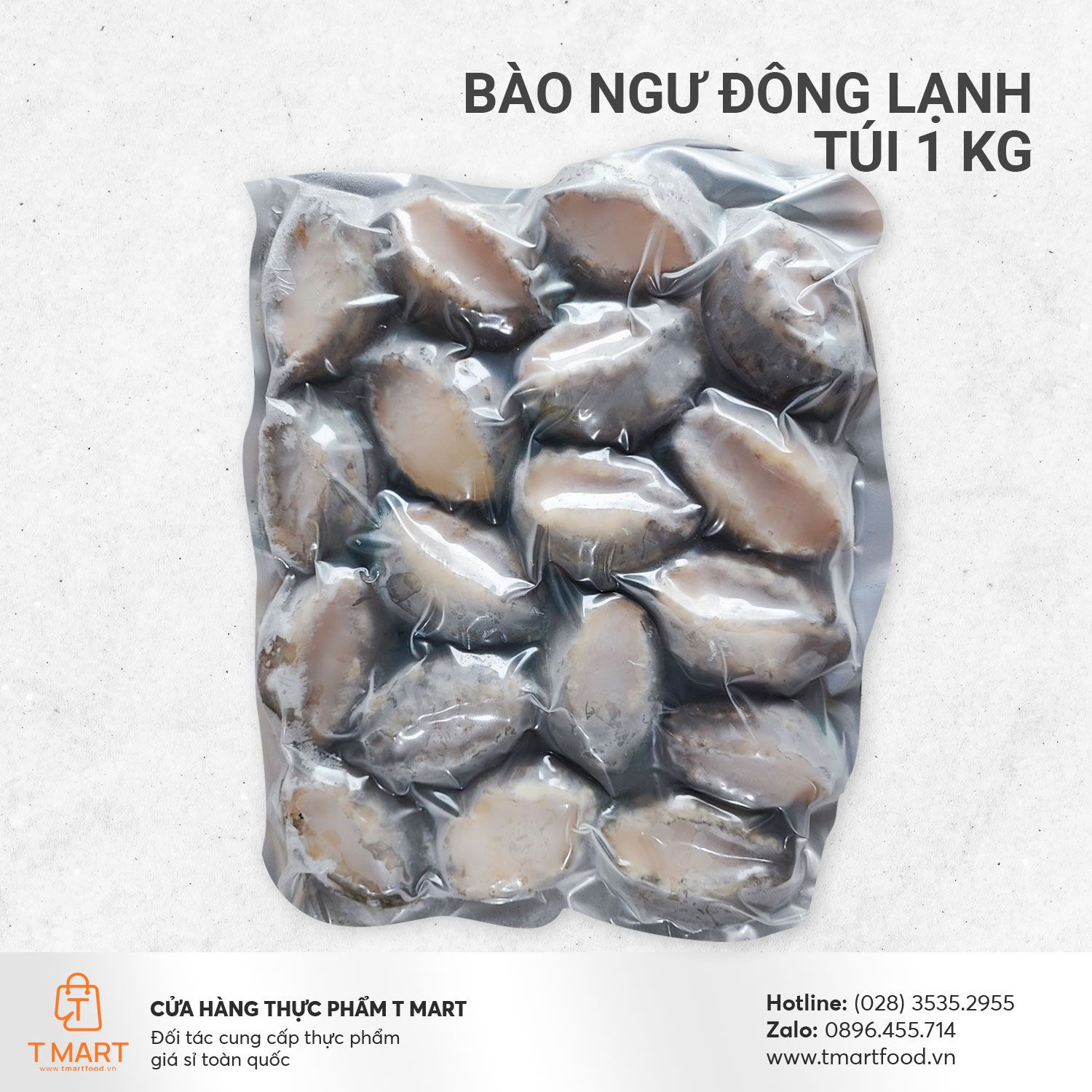  Bào Ngư Đông Lạnh (gói 1kg) 