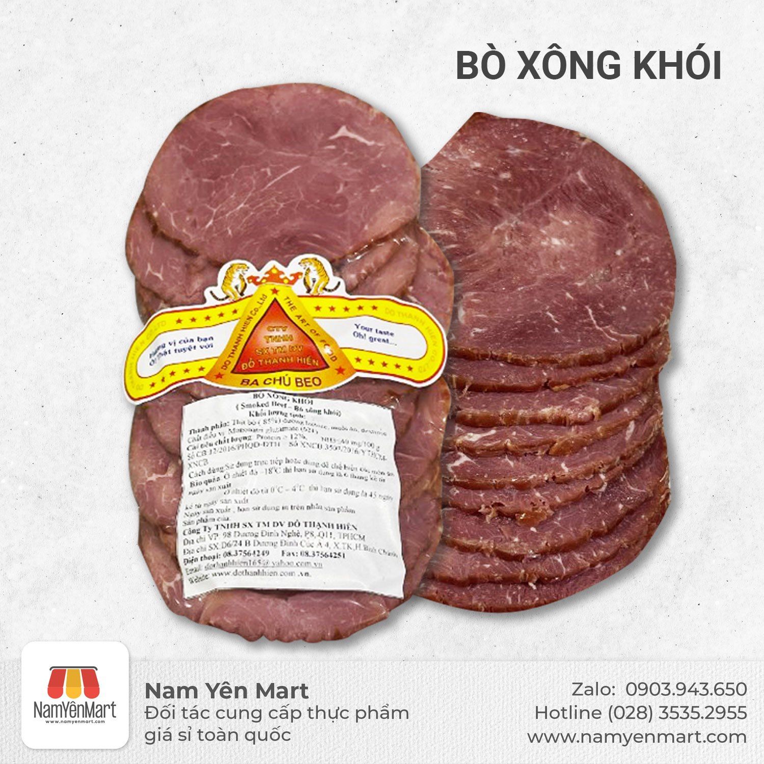  Bò xông khói (200gr) 