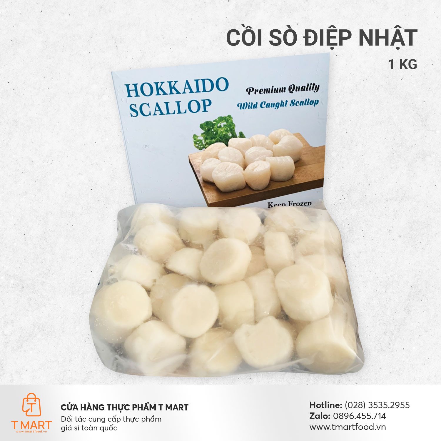  Còi Sò Điệp gói 1 Kg 