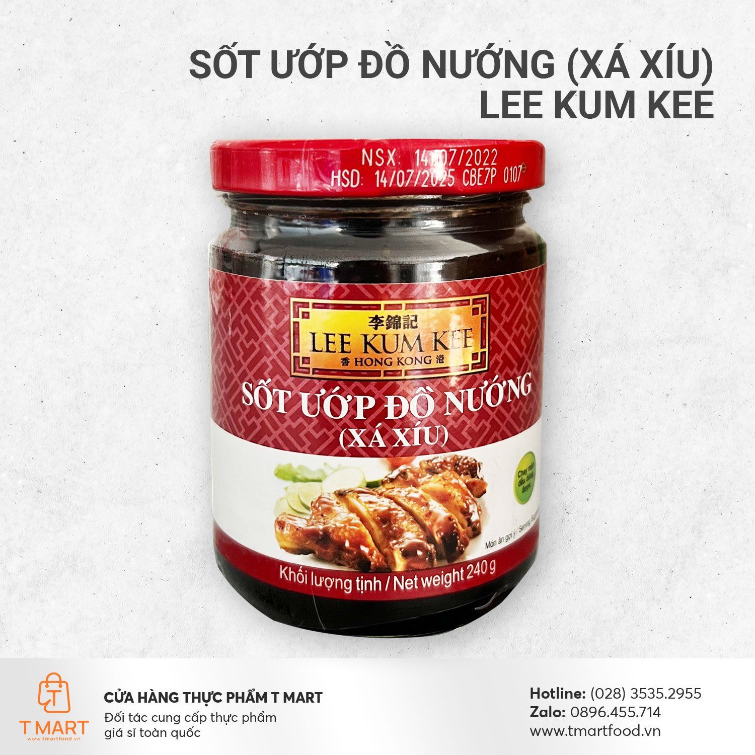  Sốt ướp đồ nướng (xá xíu) Lee Kum Kee 