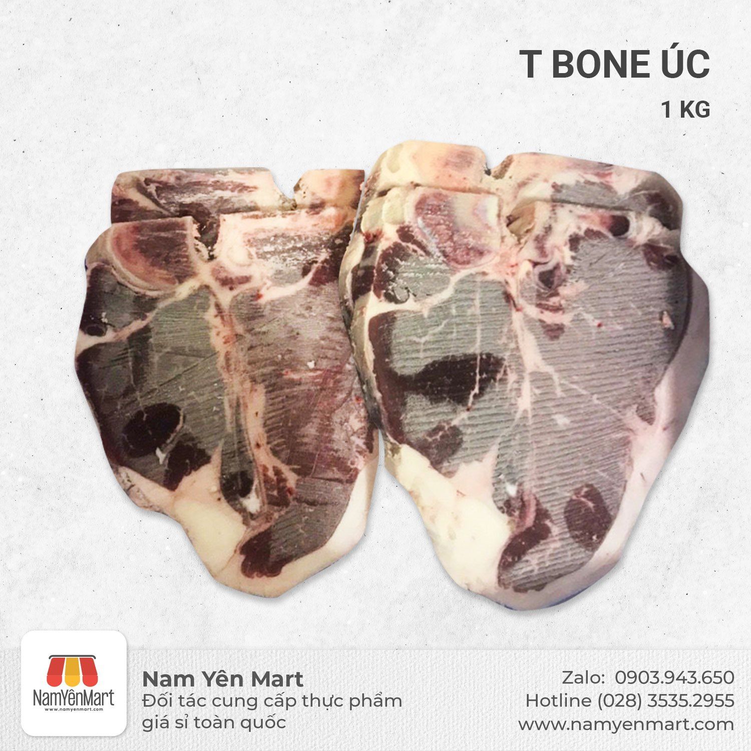 T Bone Bò Mỹ 350gr