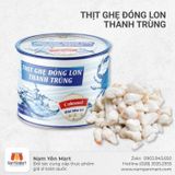  Thịt ghẹ đóng lon thanh trùng 