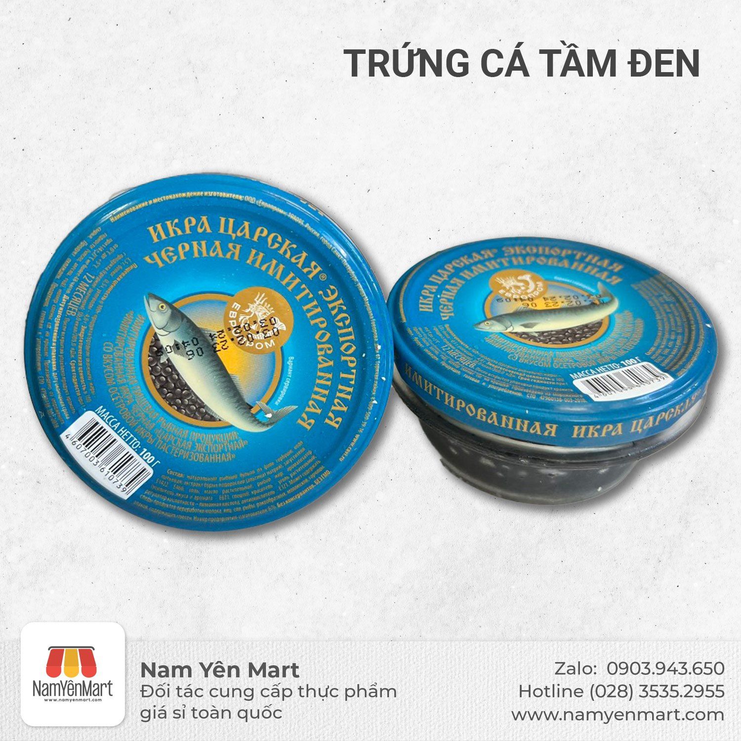  Trứng cá tầm đen (100gr) 