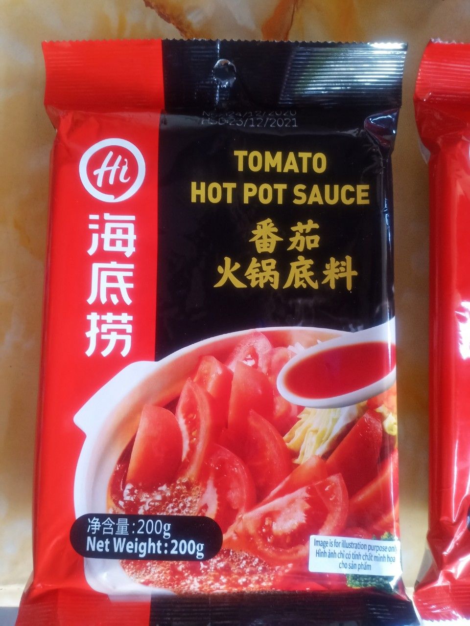Nước Lẩu Cà Chua Halidao 200g