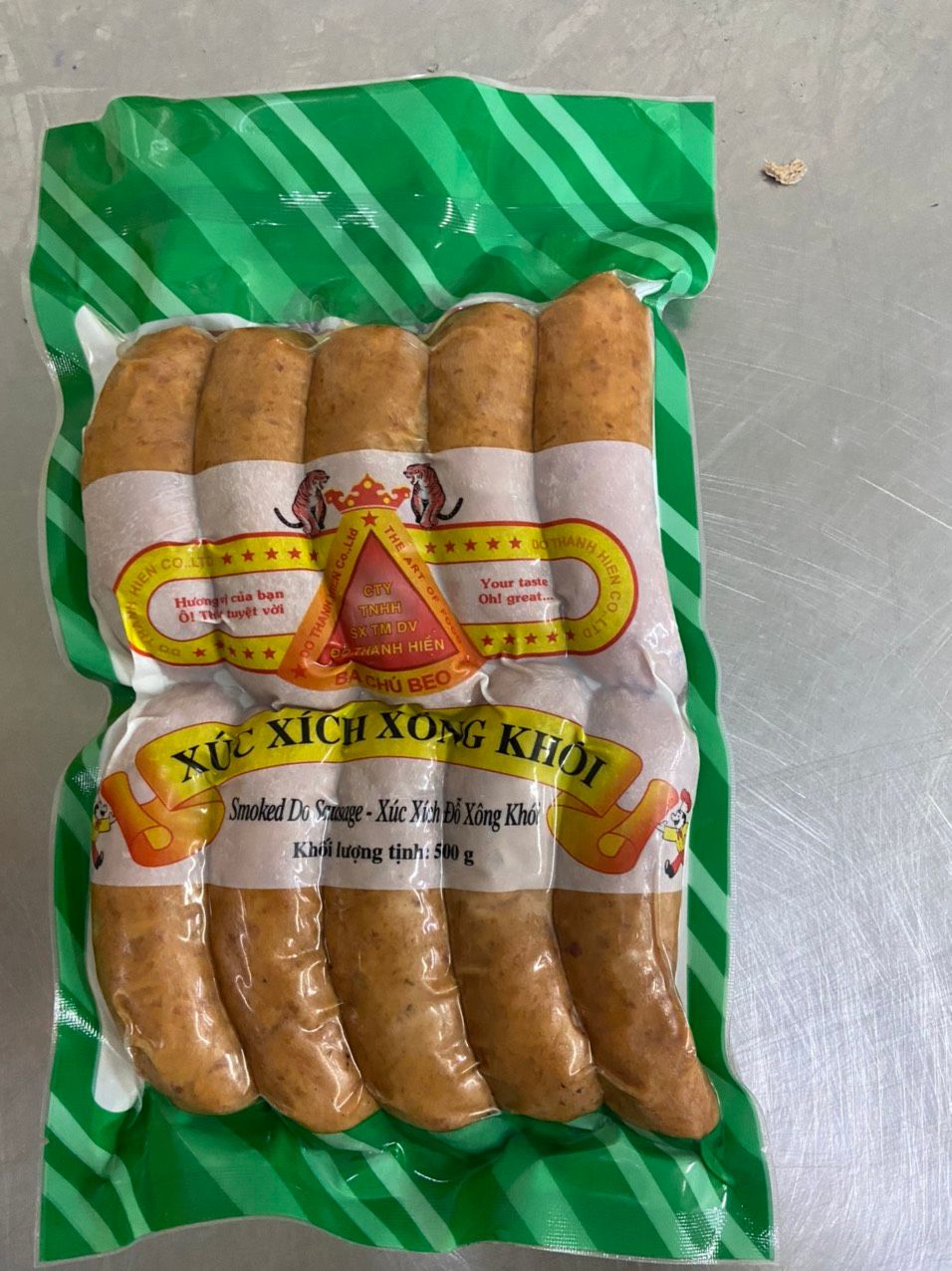 Xúc Xích Đỗ Xông Khói 10 cây 500g