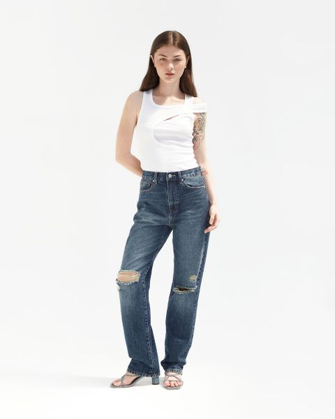 Saigon Distressed Jeans - Urban Wash