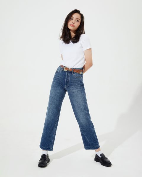 The Original Dad Jeans - Dark Blue Wash