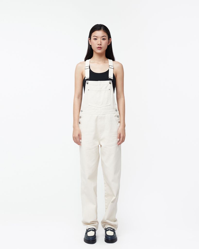 The Original Denim Overalls - Off White Vintage