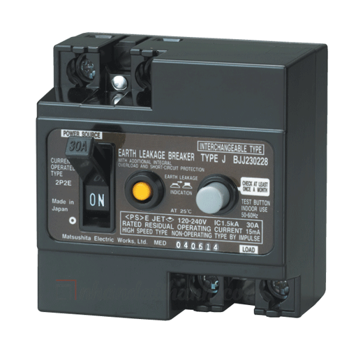 Cb chống giật Panasonic ELB 30A 15mA BJJ23022-8 (made in Japan)