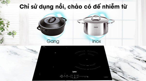 Bếp Từ 3 Vùng Nấu Beko HII 63200 FHT